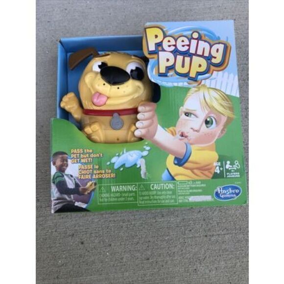 Hasbro  Peeing Pup Game Fun Interactive Game. Ages 4+ - Picture 1 of 7